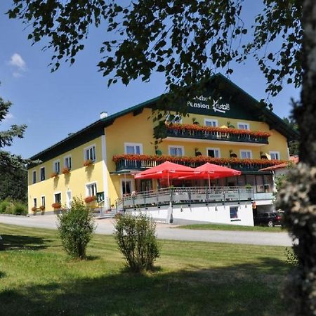 Cafe-Pension Kristall Hirschenwies Bagian luar foto