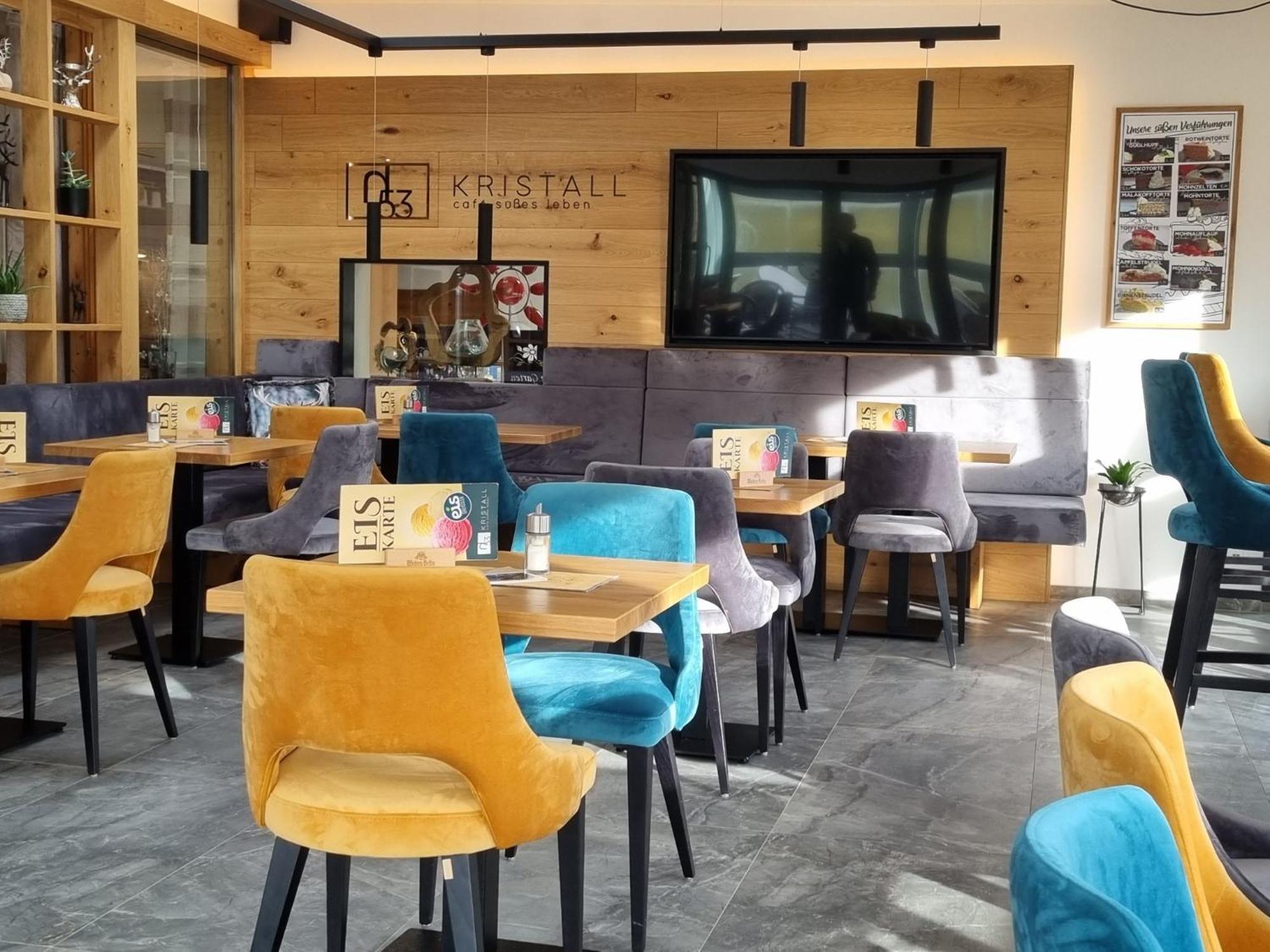 Cafe-Pension Kristall Hirschenwies Bagian luar foto